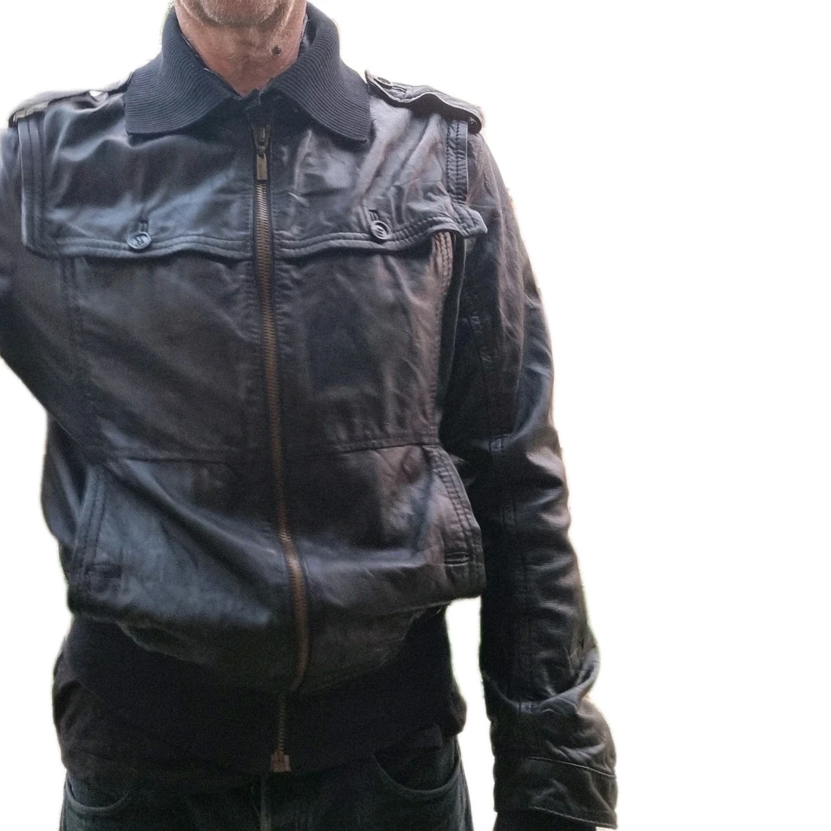 roberto cavalli leather jacket products for sale | eBay