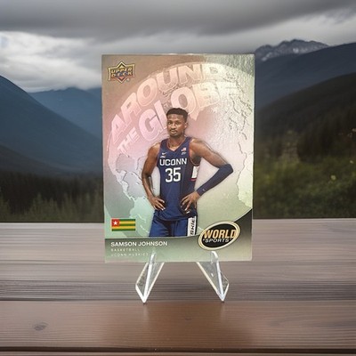 2025 Upper Deck World of Sports - Around the Globe Samson Johnson #ATG-SJ (RC)