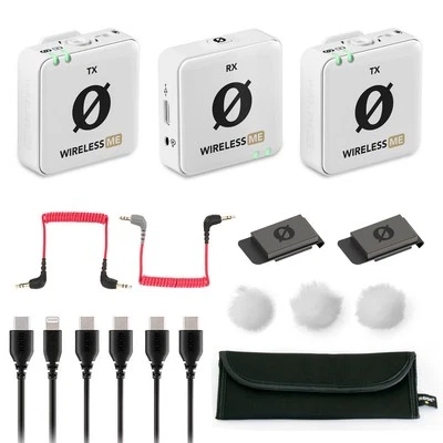 Rode Wireless ME Dual kabelloses Mikrofon-System Weiss - Bild 1 von 4
