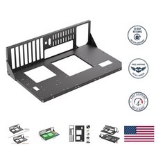 Lightweight Open Frame PC Rack - Ideal for ATX, MATX Mini ITX Motherboards