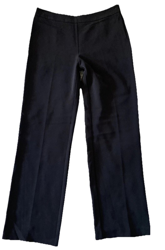 Women’s  WHITE HOUSE BLACK MARKET Dress Pants  Black Flare Size 6 R EUC 5025
