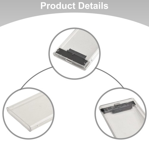 Compact and Portable USB 3 0Type C External Hard Drive Enclosure for SSD - Photo 7/35