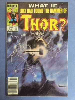 MARVEL COMICS - WHAT IF... - THOR - VOLUME 1 - # 47 - OCT 1984 - COPPER AGE