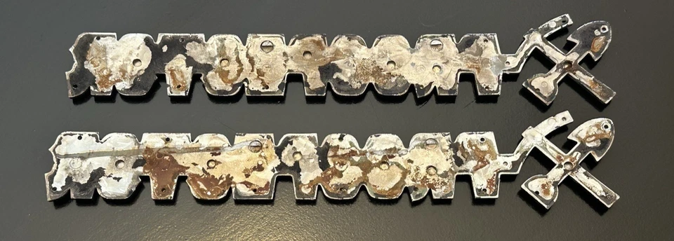 1981-1995 Dodge Ram Charger PROSPECTOR Badge Emblems (2) TWO - Image 2 of 4