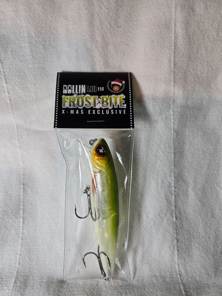 Monkey Lures Rollin Lui 115 mm 0,1-0,5m 21g Frost Bite Hecht und Barsch 2025 #9