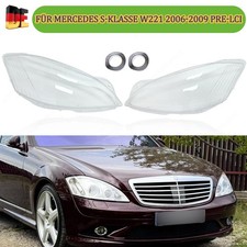 Klar Scheinwerferglas Streuscheibe Gehäuse Für Mercedes S-Klasse W221 2006-2009 Klar Scheinwerferglas Streuscheibe Gehäuse Für Mercedes S-Klasse W221 2006-2009