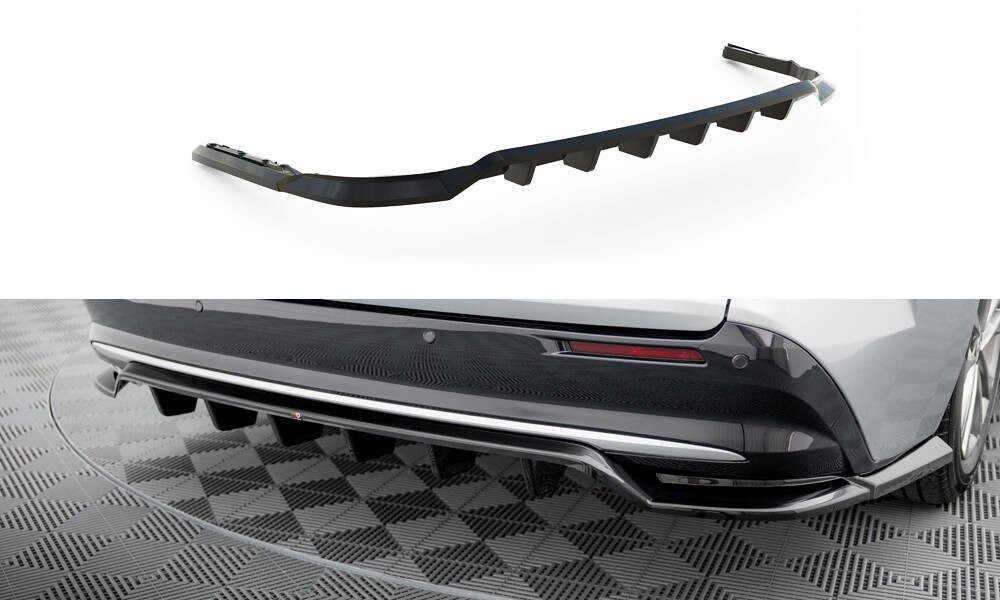 Splitter arriere Maxton haut de gamme Toyota Sienna Mk4 en plastique ABS renforce
