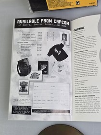 Super Puzzle Fighter II Turbo Sega Saturn 1997 Registration Card PLAYS PERFECT 