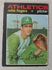 1971 Topps - Rollie Fingers #384 - VG+