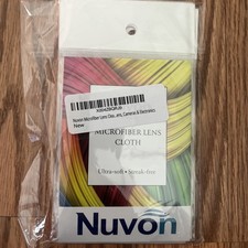 Nuvon Microfiber Lens Cloth 1 pack 6 each 