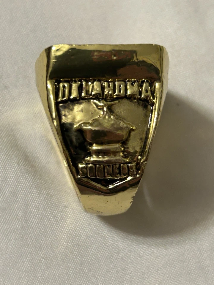 Anillo Campeonato Nacional Oklahoma Sooners Foto 3 de 3