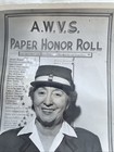 World War II WAC Officer Membership Card 8 By 10 War Times Photo & Envelope AWVS — photo 4