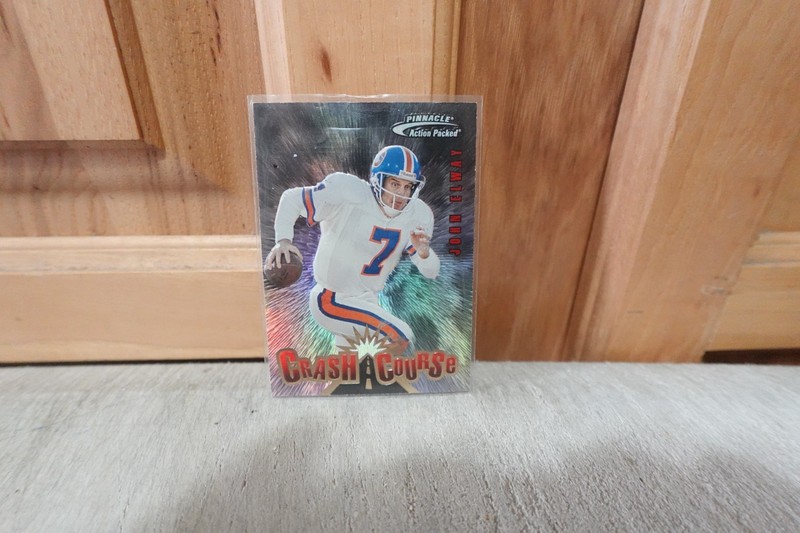 JOHN  ELWAY  1997  ACTION PACKED CRASH COURSE CARD #6 OF 18