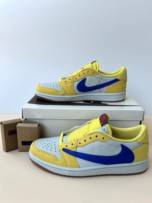 WMNS Air Jordan 1 Low OG SP Canary/Racer Blue-Light Silver EU42,5 US10.5 UK8