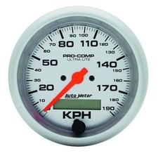 Auto Meter 4487-m One Ultra-lite Speedometer 190 Kph 3-38 In Performance Auto Meter 4487-m One Ultra-lite Speedometer 190 Kph 3-38 In Performance