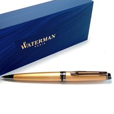 Waterman Ballpoint Pen Expert Metallic Gold RT New