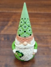 2020 Jim Shore Irish Gnome Wearin' of the Green' Figurine w/Box 6008402