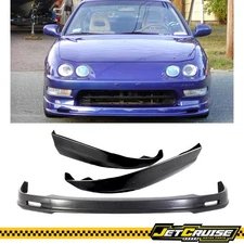 Fits 98-01 Acura Integra Mugen Style Front Bumper Lip Spoiler + Rear Aprons PP