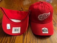 Detroit Red Wings Men's NHL Hockey Adjustable Baseball Ball Cap FREE SHIPPING
