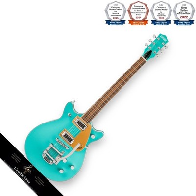 Gretsch G5232T Electromatic Double Jet FT Bigsby Laurel Griffbrett Green Elect