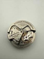 ETERNA Automatic Brevete Watch Dial/Movement - Good Working Balance