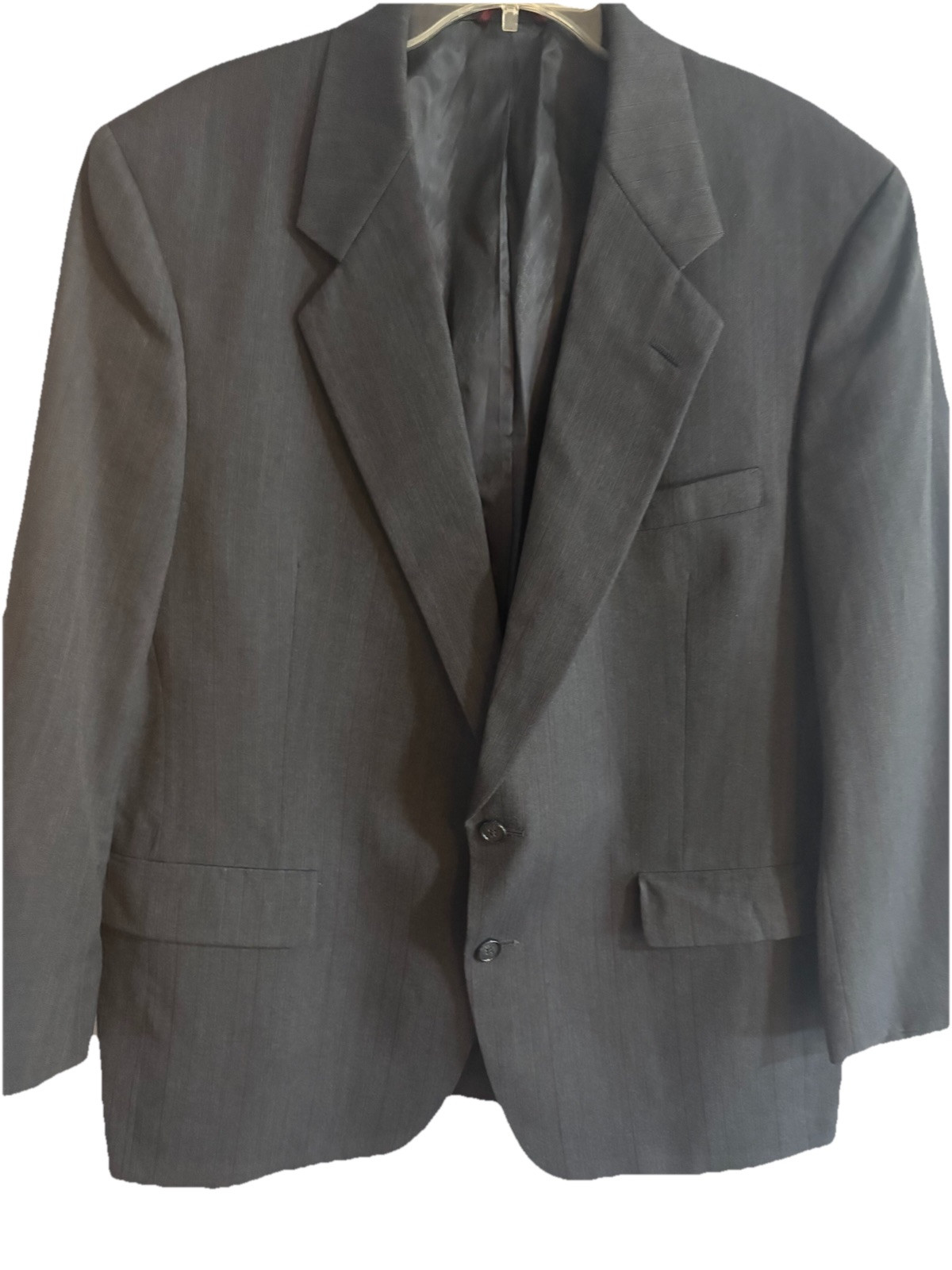 Hart Schaffner Marx Men’s 46 R Blazer Suit Jacket Wool Blend Sport Coat Blazer