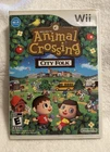 Animal Crossing City Folk (Nintendo Wii 2008) COMPLETE  CIB Tested Working