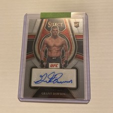 2022 Panini Select UFC Rookie Signatures Grant Dawson #RS-GDW Auto RC
