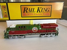 MTH 30-20523-1 O Scale Christmas ES44AC Imperial Diesel Engine w/PS 3.0 LN/Box
