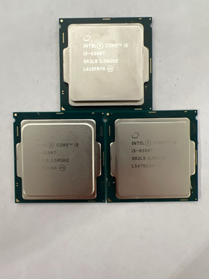LOT OF 3-Working Intel Desktop CPUs/Processors Intel i5-6500T-2.50GHz #SR2L8