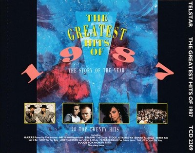 Various - The Greatest Hits Of 1987 (2xCD, Comp) 5014469523098