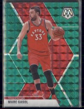 2019-20 Panini Mosaic - Marc Gasol #49 Green Prizm