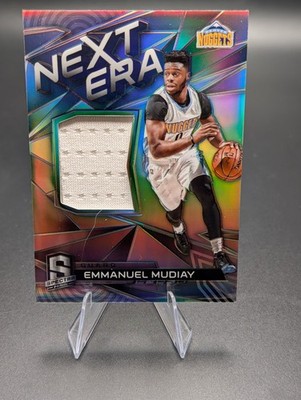 2016-17 Panini Spectra Next Era /149 Emmanuel Mudiay #37 Patch Denver Nuggets