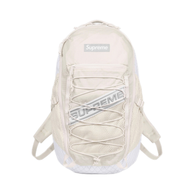 Supreme Backpack White - 23FW - | eBay