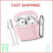 Dgege for Airpods 4th Generation Case Cover 2024 ,Soft Silicone Full Protective