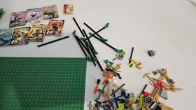 Lego Ninjago Minifig Lot NRG Cole, Zane, Kai, 9572, 9590, 9591, 9573, 9566, 9552