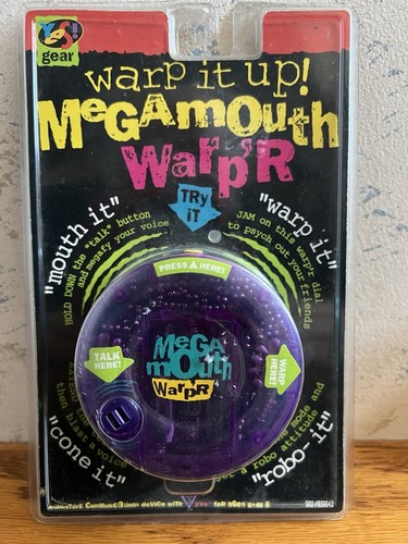 Vintage 1995 Yes Gear MEGAMOUTH WARP'R NEW SEALED IN PACKAGE FREE SHIPPING