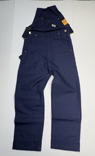 Carhartt Iconic R01 Duck Bib Overall Relaxed Fit Mens Size 30x32 Navy Blue NWT