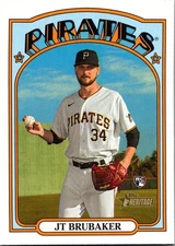 2021 Topps Heritage #646 JT Brubaker