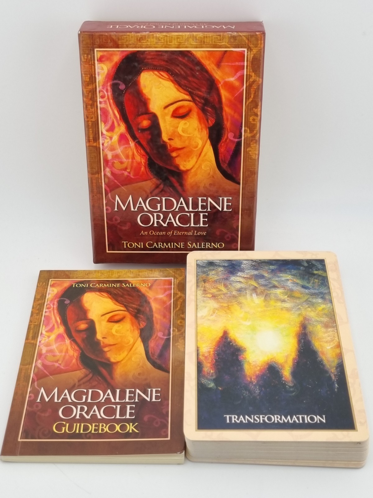 Magdalene Oracle Cards Toni Carmine Salerno Guidebook 45 Deck 2014 Blue Angel