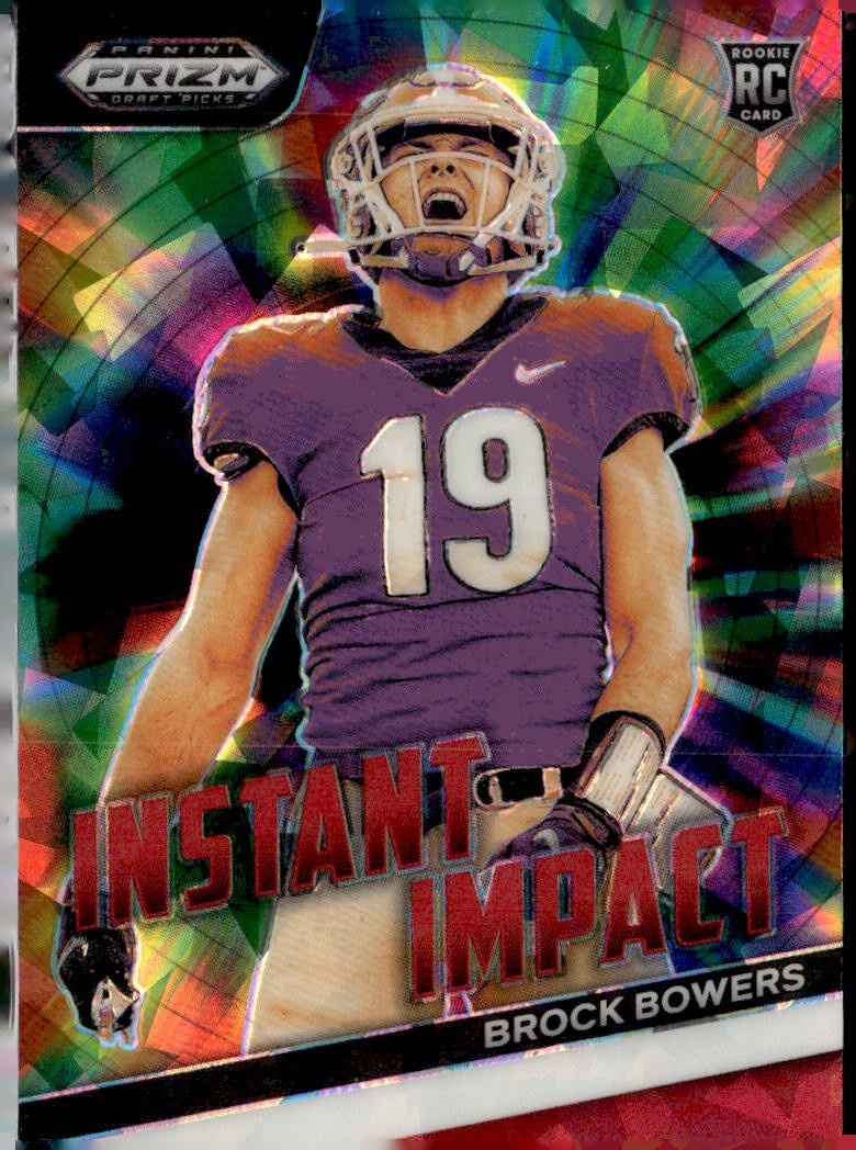 2024 Panini Prizm Draft Picks - Instant Impact #II-BB Brock Bowers
