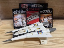 Mego Buck Rogers Starfighter con scatola sigillata Buck Rogers & Tigerman su carta