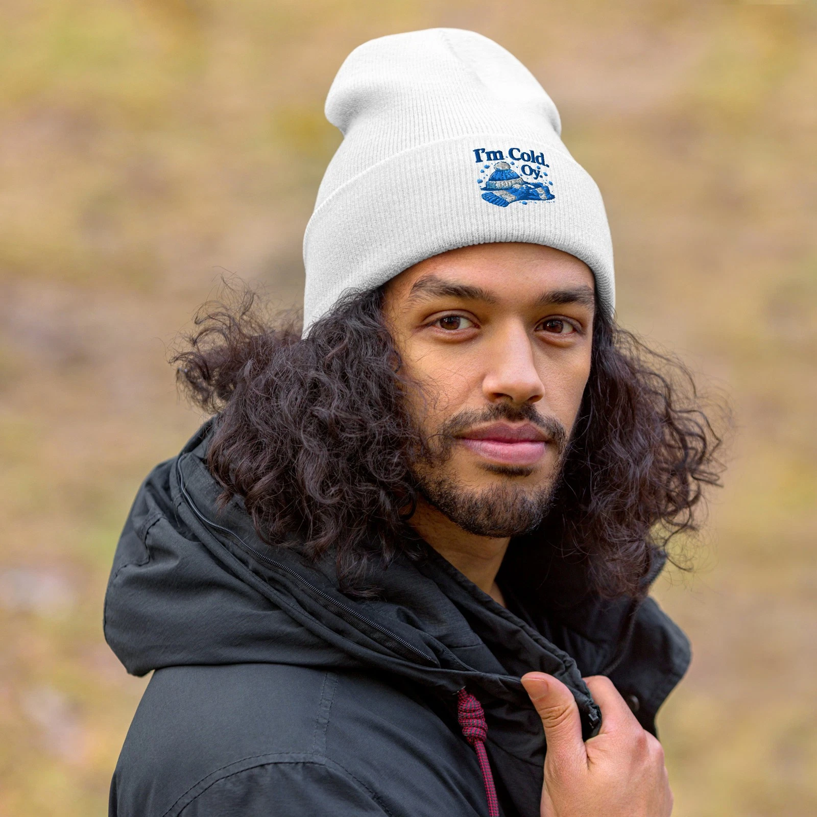 I'm Cold Oy Cuffed Beanie
Opens in a new window or tab