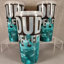 Dude Perfect Smoothie King Collector's Cups 3 Cups With Lids