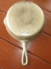 GRISWOLD LARGE LOGO CHROME NICKEL #6 SKILLET 699
