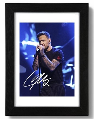 Liam Payne Signed Autograph PHOTO Pre Print Music 6x4/A4/ Framed One Direction