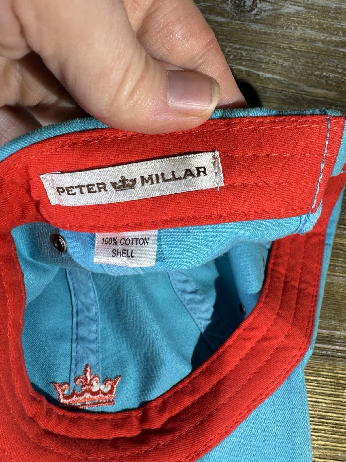 Peter Millar Strapback Hat Cap Dad Embroidered Tu… - image 6