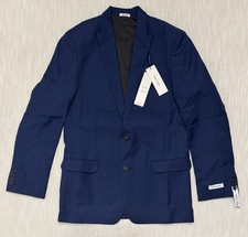 Calvin Klein Big Boys Slim Fit Navy Infinite Stretch Suit Jacket Blazer 20R