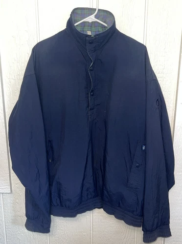 Sunderland of Scotland Jacket Men’s Sz XL Masters Weatherbeater Blue Golf Casual - product listing photo