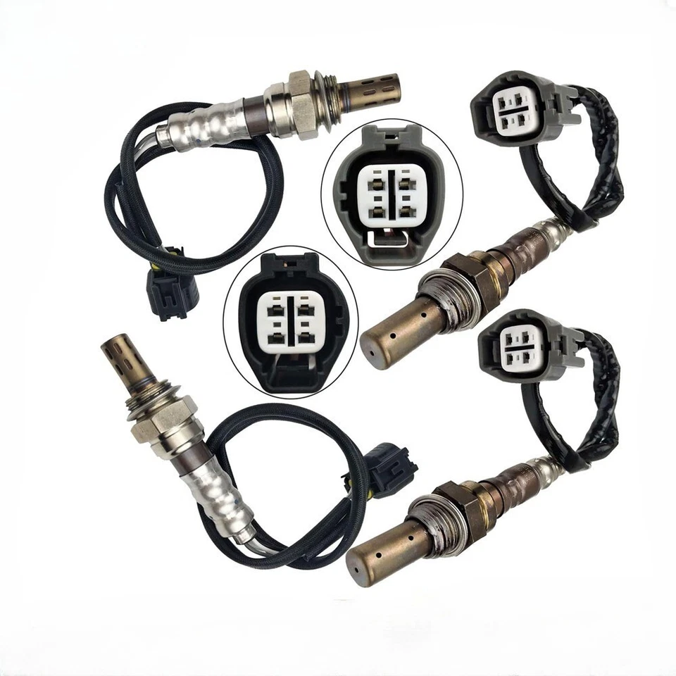 Sensor de oxígeno O2 ascendente+descendente 4 piezas para Jaguar 2002-08 X-Type y 2003-05 XK8 XKR Foto 3 de 4